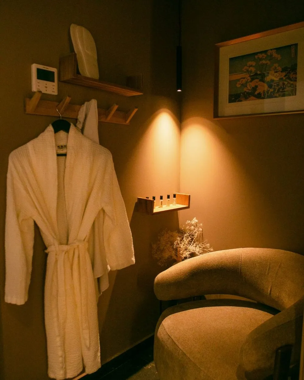 Vestiaire du spa — Salon et SPA